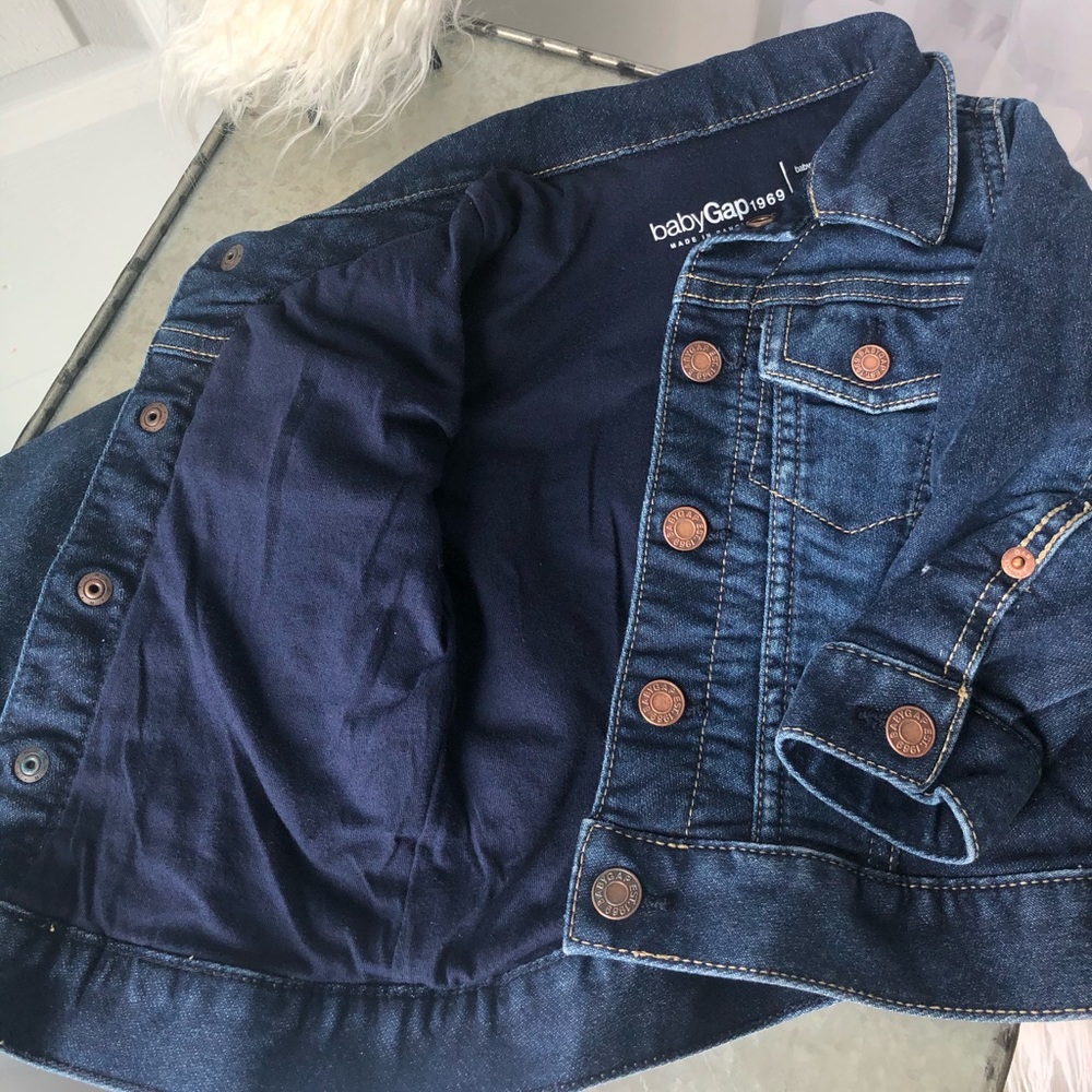 Denim Jacket babyGap size 18-24 months - Picture 3 of 4